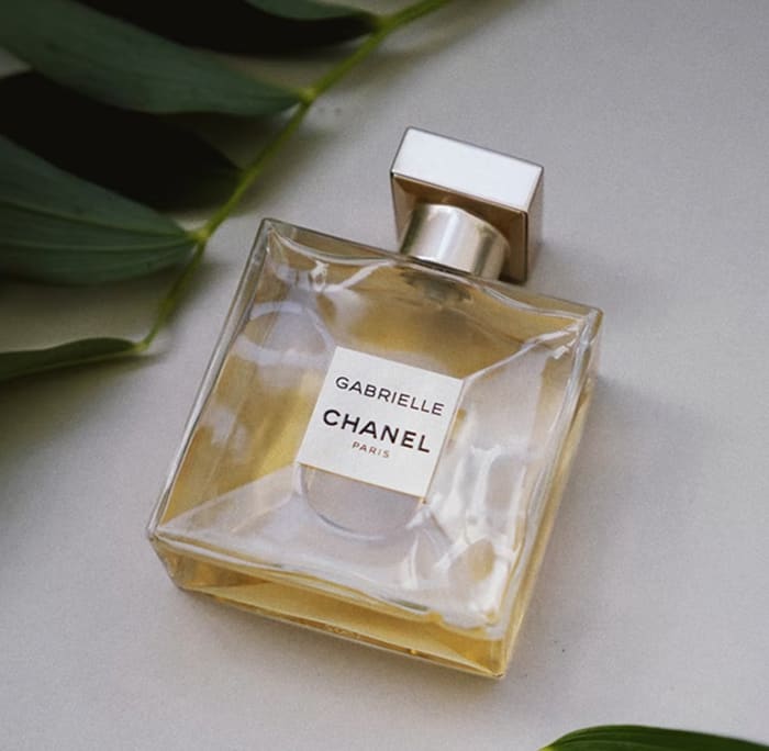 Perfume bottle.
